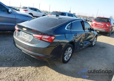 2020 Chevrolet Malibu Fwd Lt из США, поврежденный, VIN 1G1ZD5ST6LF063274